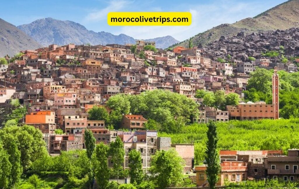 Amazing view of buildings in atlas mountains - book one day tour with local guide