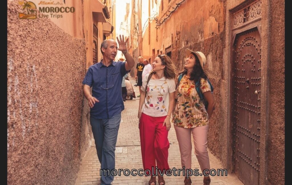Traditional Moroccan riad stay guided tour
