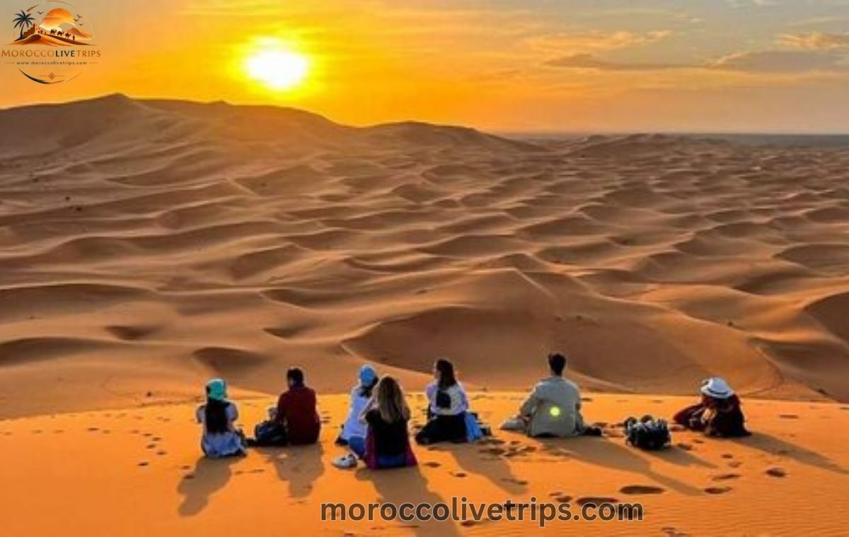 Merzouga Erg Chebbi Sahara dunes in Morocco