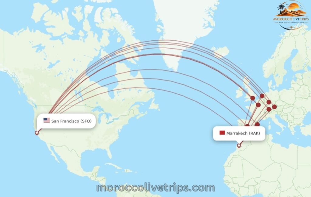 best flight USA to Morocco 2026 airlines tour packages