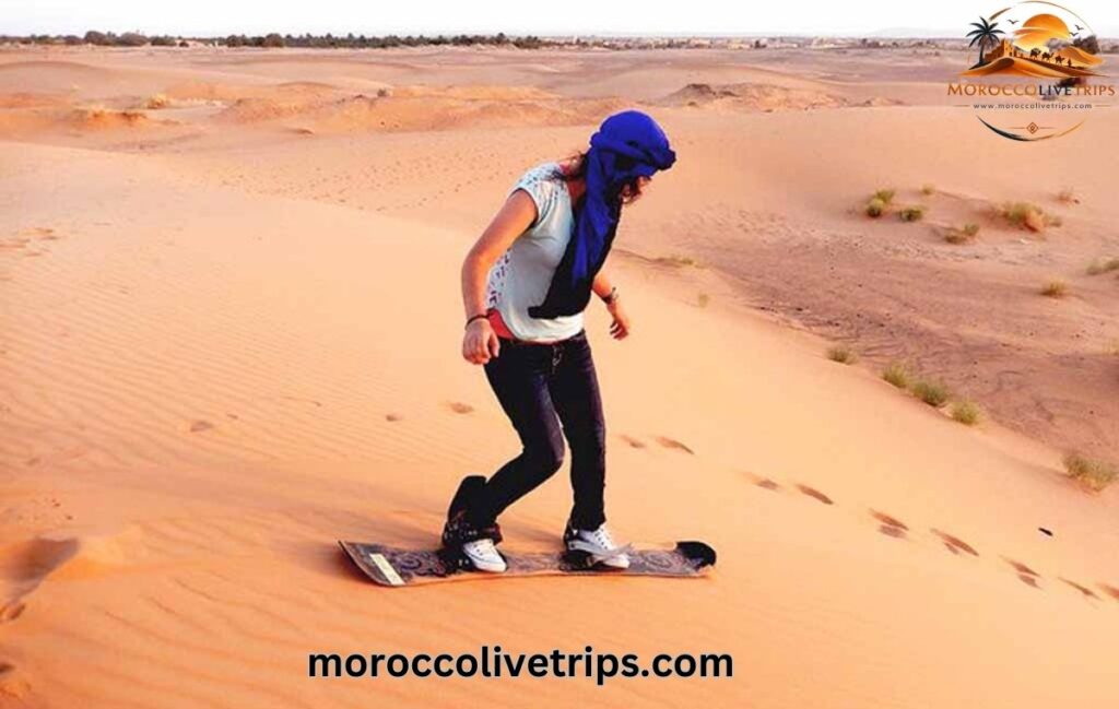 best sandboarding Sahara Desert Morocco Erg Chebbi dunes
