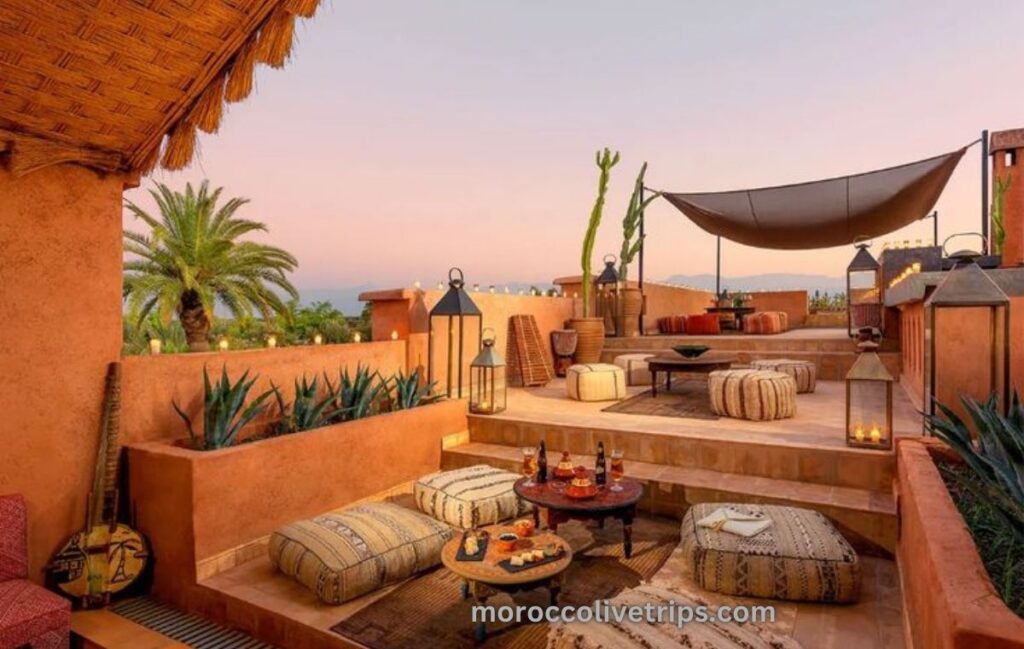 luxury morocco tour from london private riad marrakech courtyard mosaic
