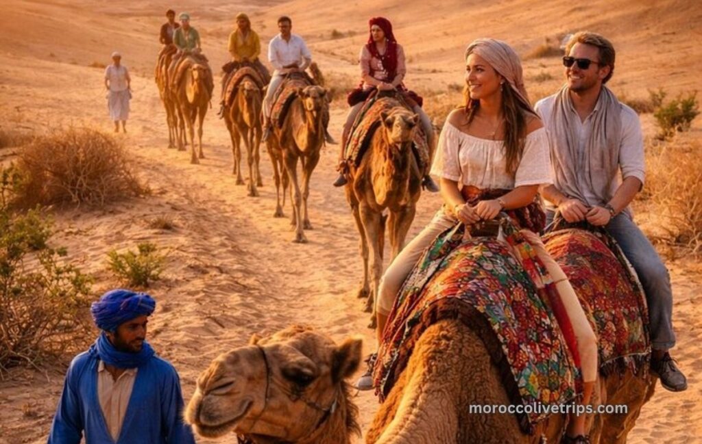 Sahara desert morocco tour packages from the uk, camel ride merzouga dunes