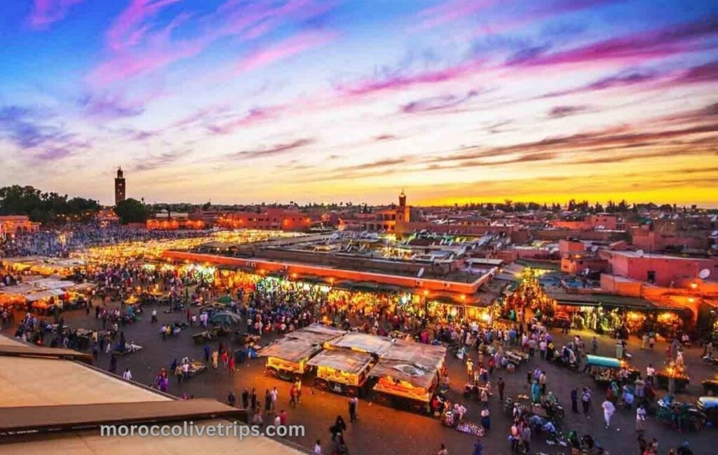 morocco tour from london private guide marrakech medina rooftop sunset