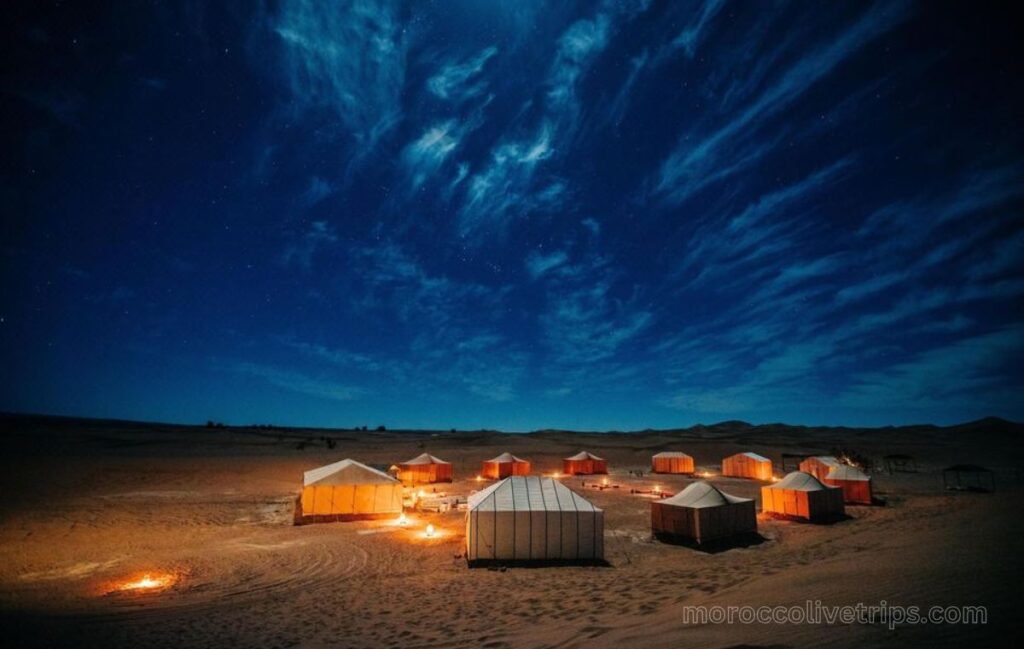Morocco desert camping and stargazing Erg Chebbi Sahara